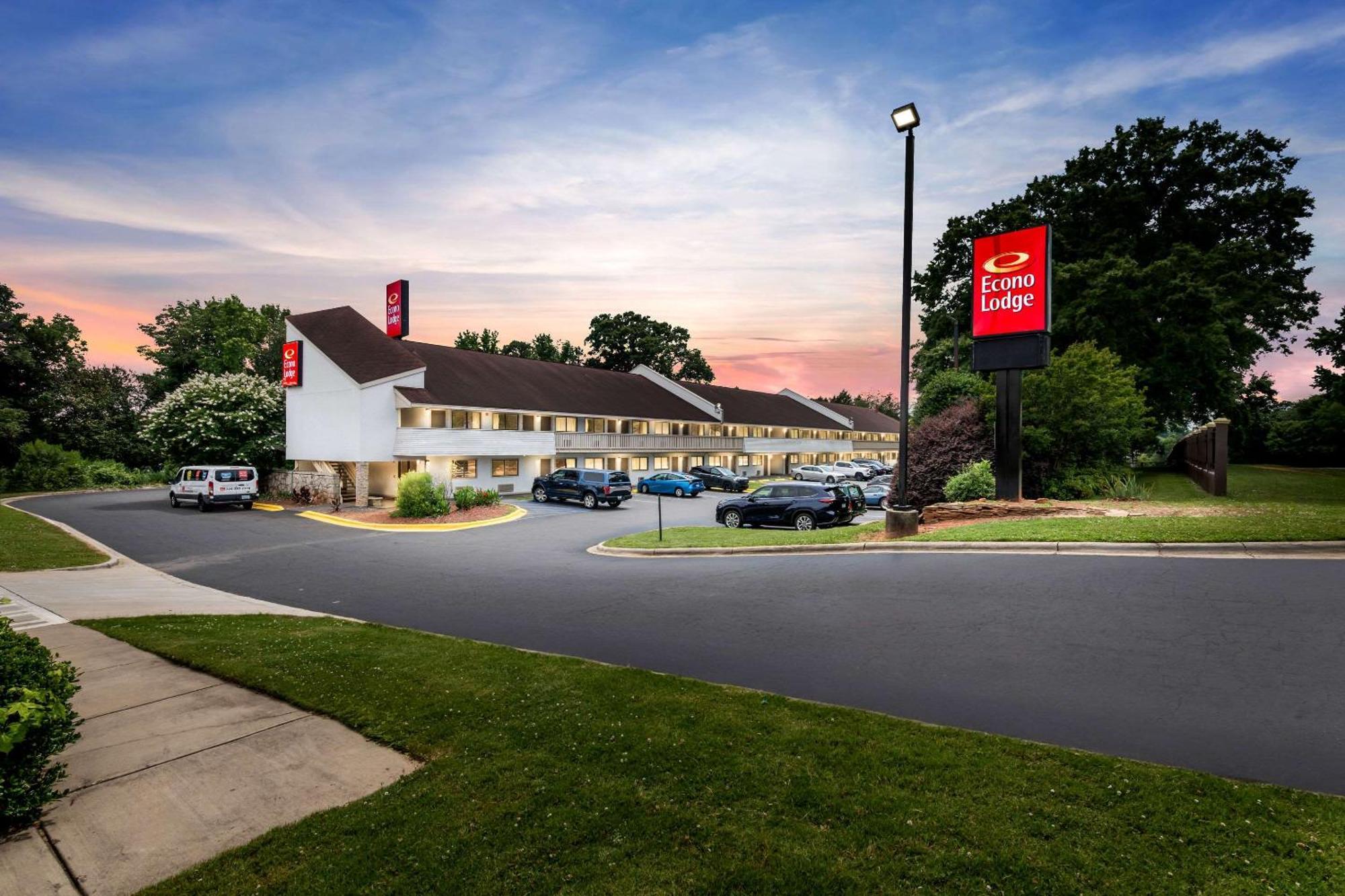 Econo Lodge Charlotte Airport Exterior foto